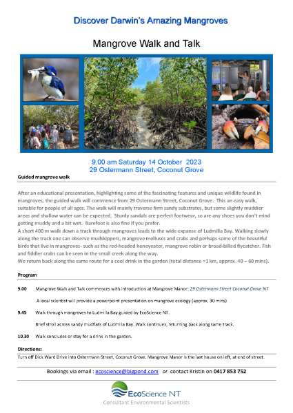 Mangrove Walk Info Sheet