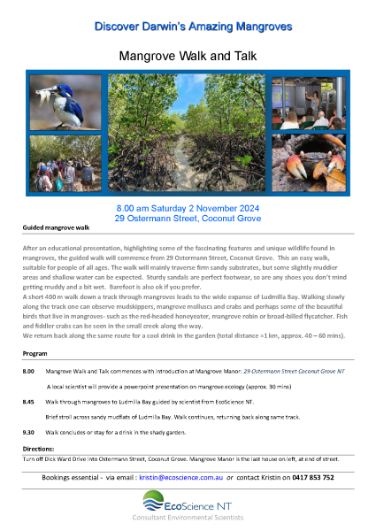 Mangrove Walk Info Sheet